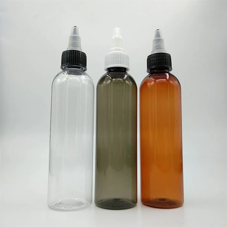 15ml -1000 ML Garrafa de plástico de grau de alimentos para animais de estimação com tampa TIWST