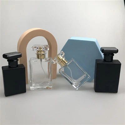 Garrafa de perfume de vidro de spray vazio portátil NH H