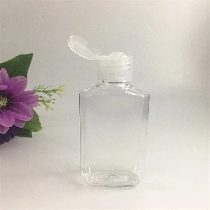 60ml Pet Hand Wash Liquid Octagonal Bottle For Hand Sanitizer Body Wash Cleansing Milk Cosmetic Packaging Band Clamshell (6)