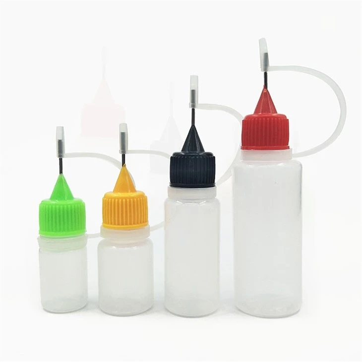 DIY Tools 1oz 2oz 50ml PE empty needle tip glue bottles eye drop bottle