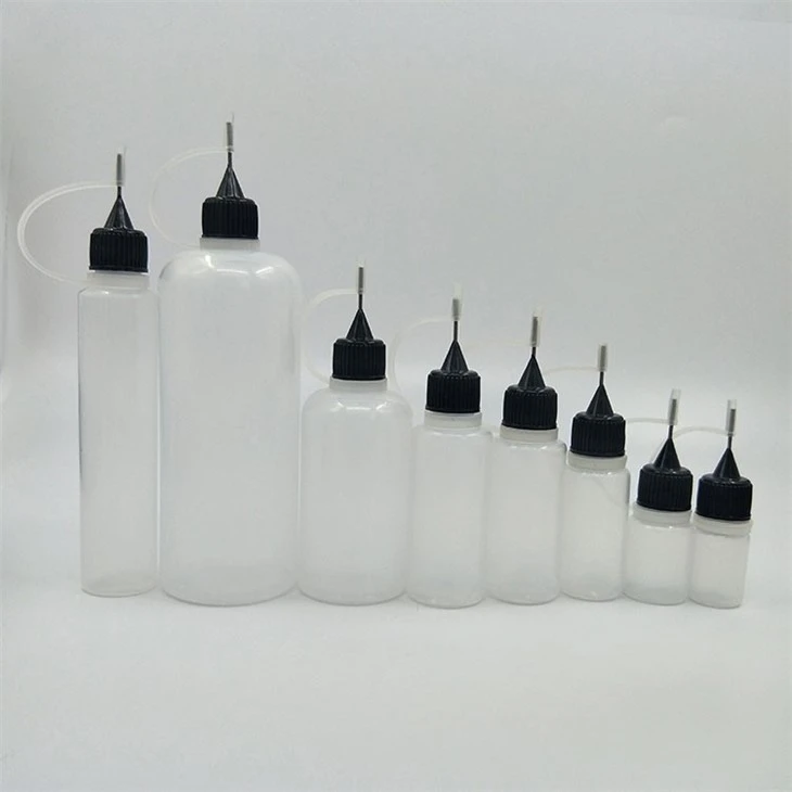 NH PE 3ml lubricating painting oil applicator needle tip plastic bottle (2)