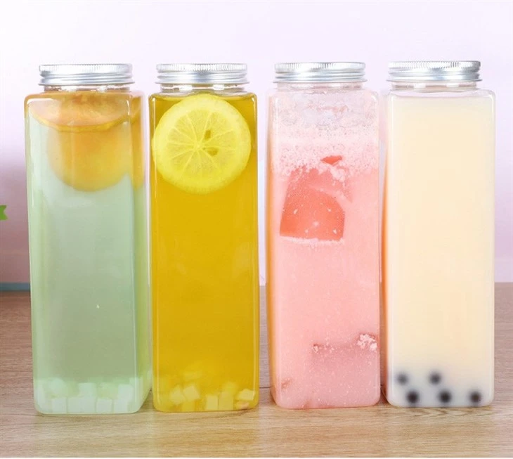 Plastic Sports Drink Bottles Cheap Fruit Juice Container Drinking Bottles